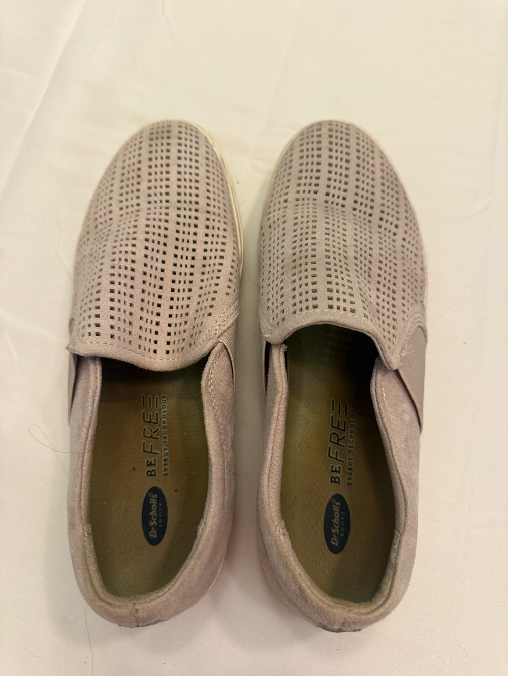 Dr. Scholl's BEFREE Slip-On Sneakers in Light Beige/pale pink